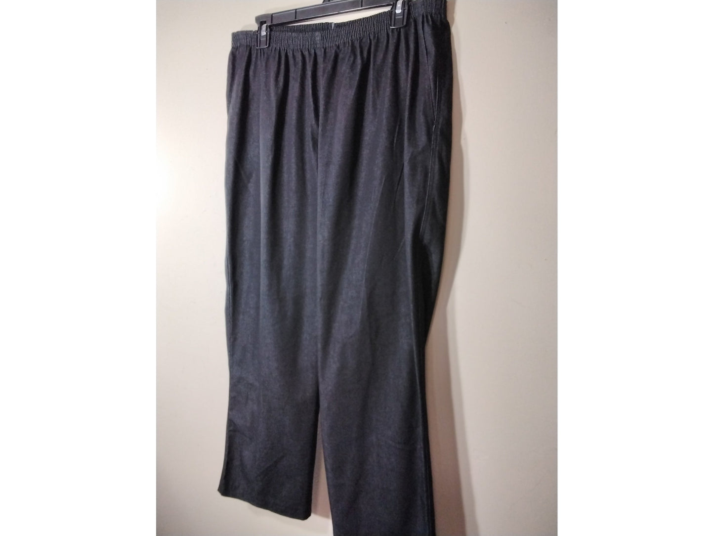 Alfred Dunner, Black, Pants 18W