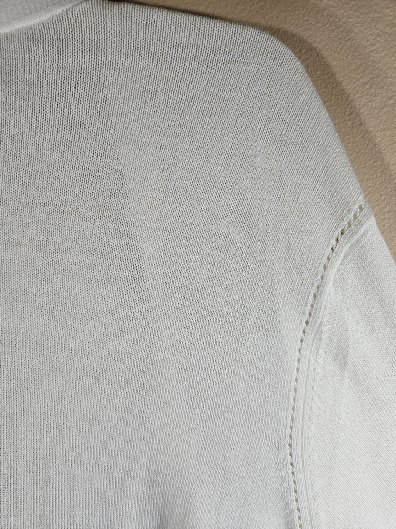 Talbots, White, Cardigan 3X