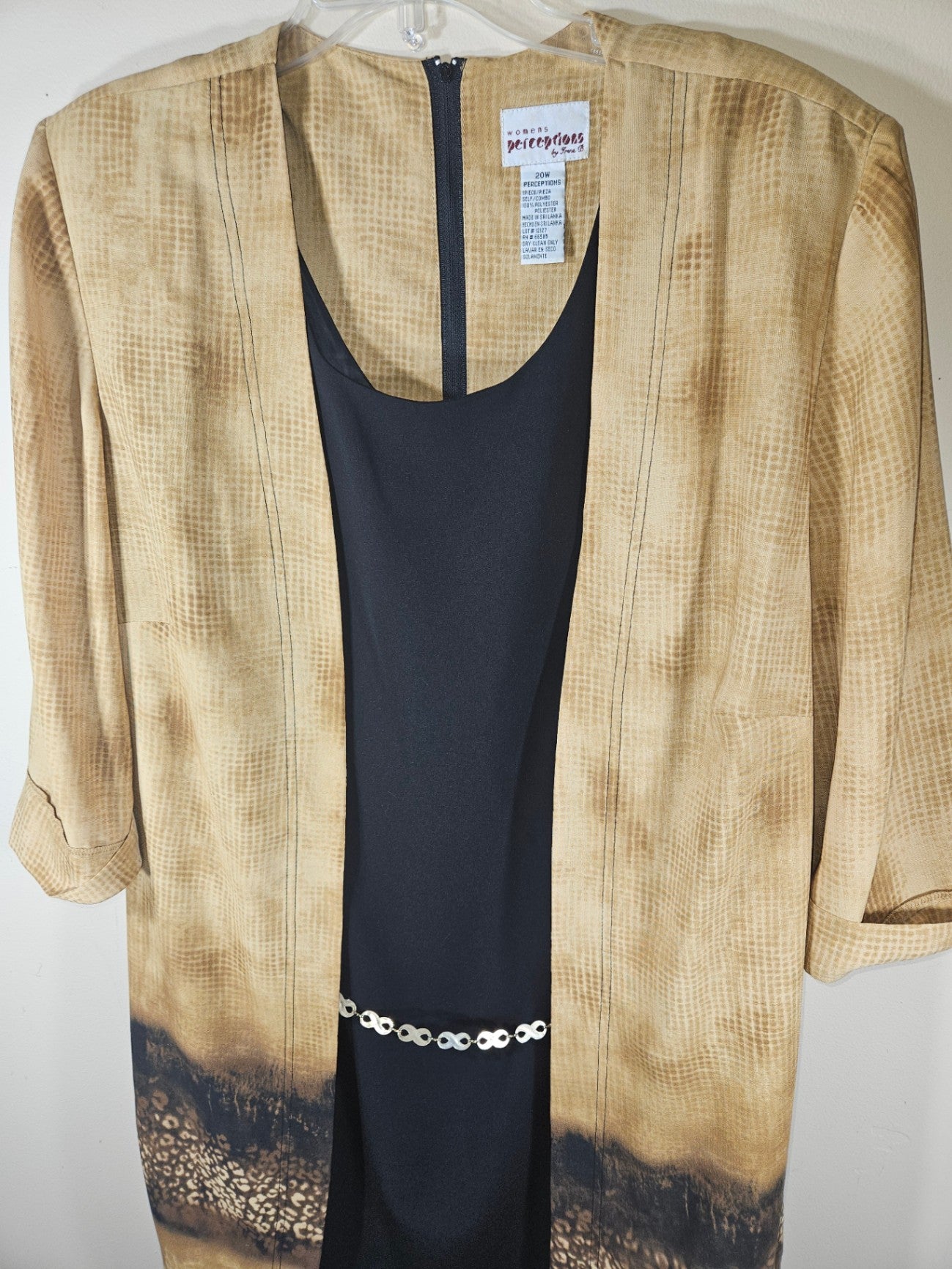 Perceptions by Irna C., Vintage Dress, 20W