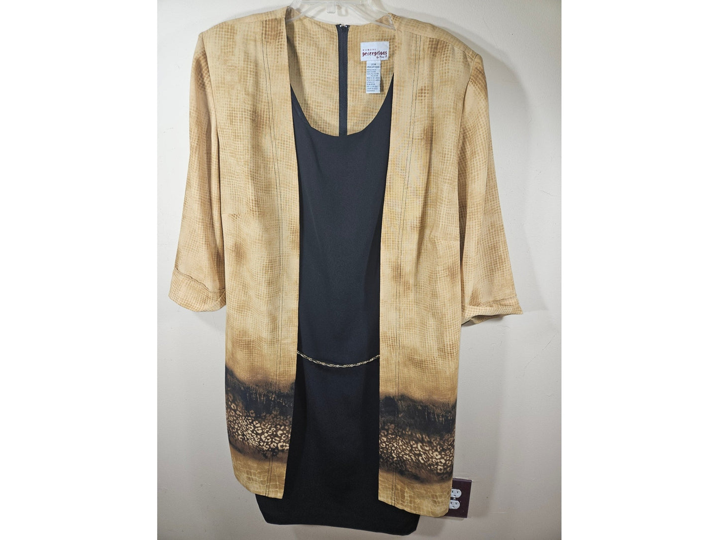 Perceptions by Irna C., Vintage Dress, 20W