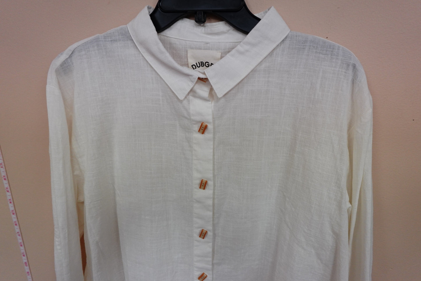 Dubgee, Long Button Shirt, Large
