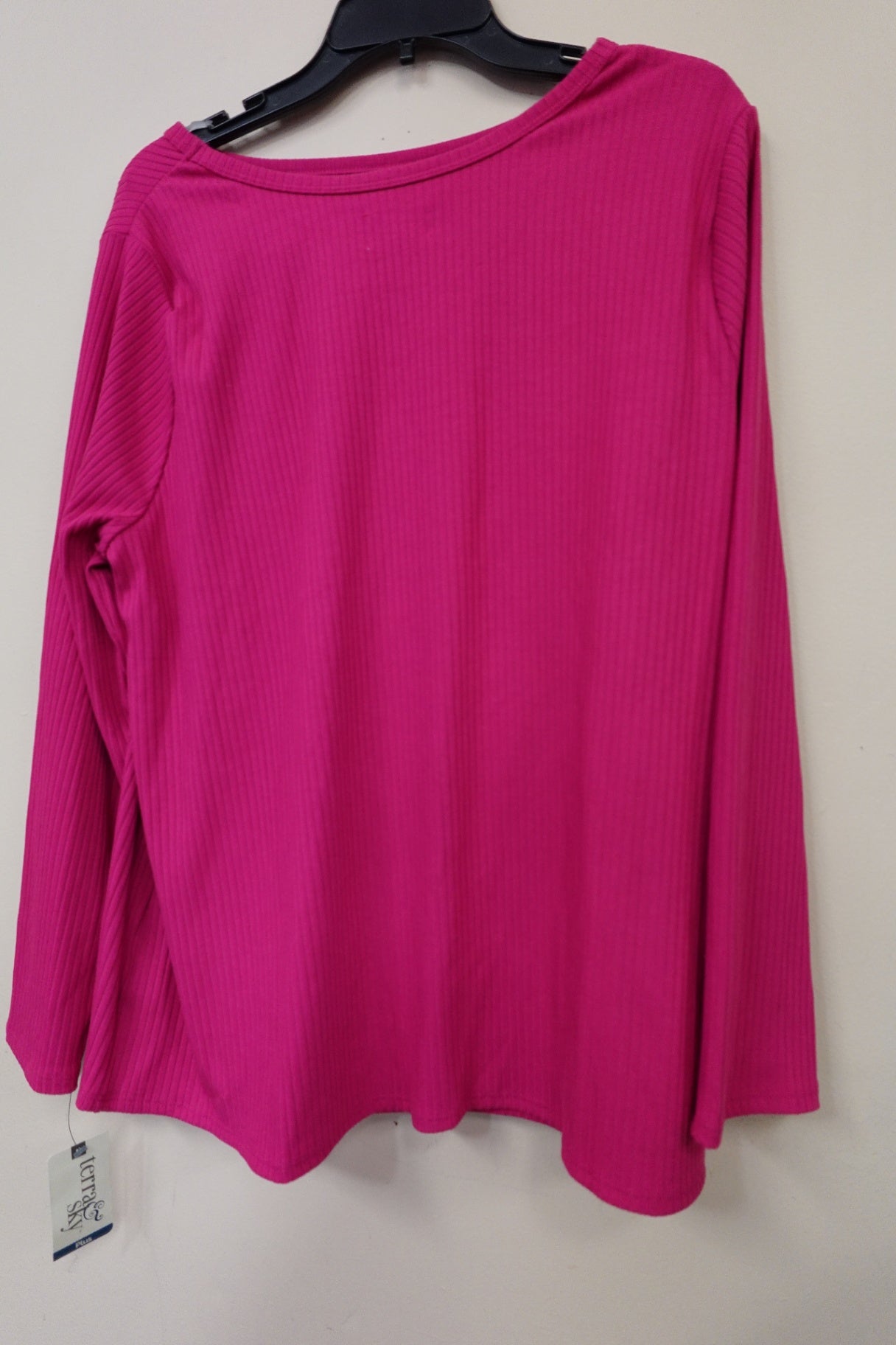 Terra & Sky, Long Sleeves Top, 16/18W