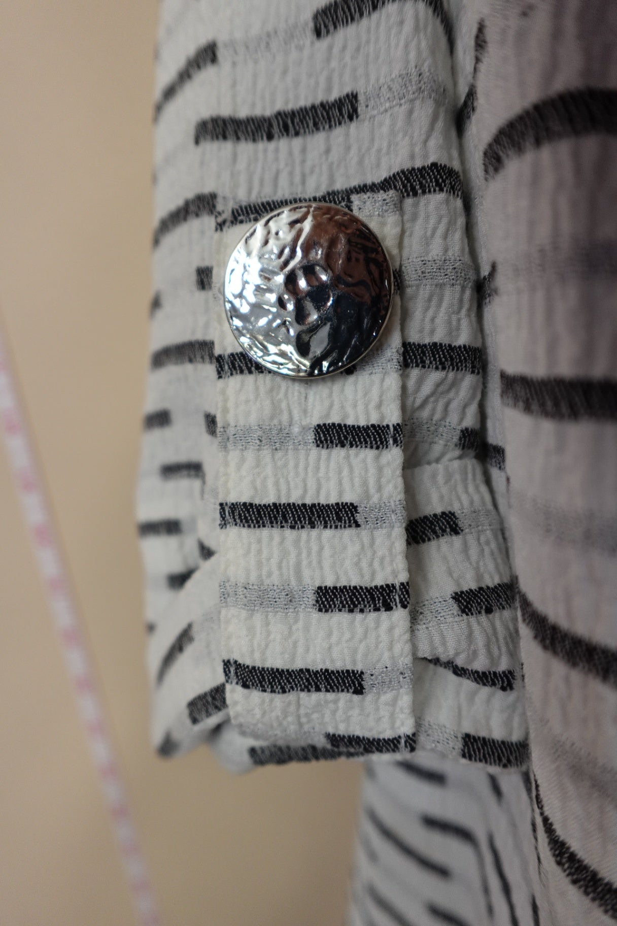 JM Collection, 3/4 Sleeve Button Down, 2X