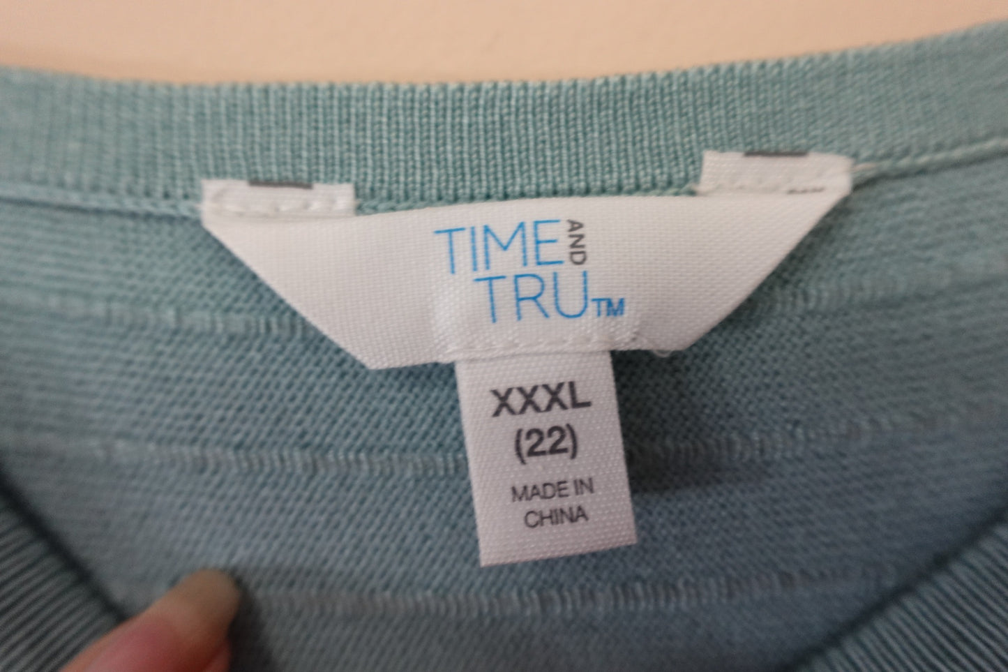 Time and tru, Long Sleeves Top, 22