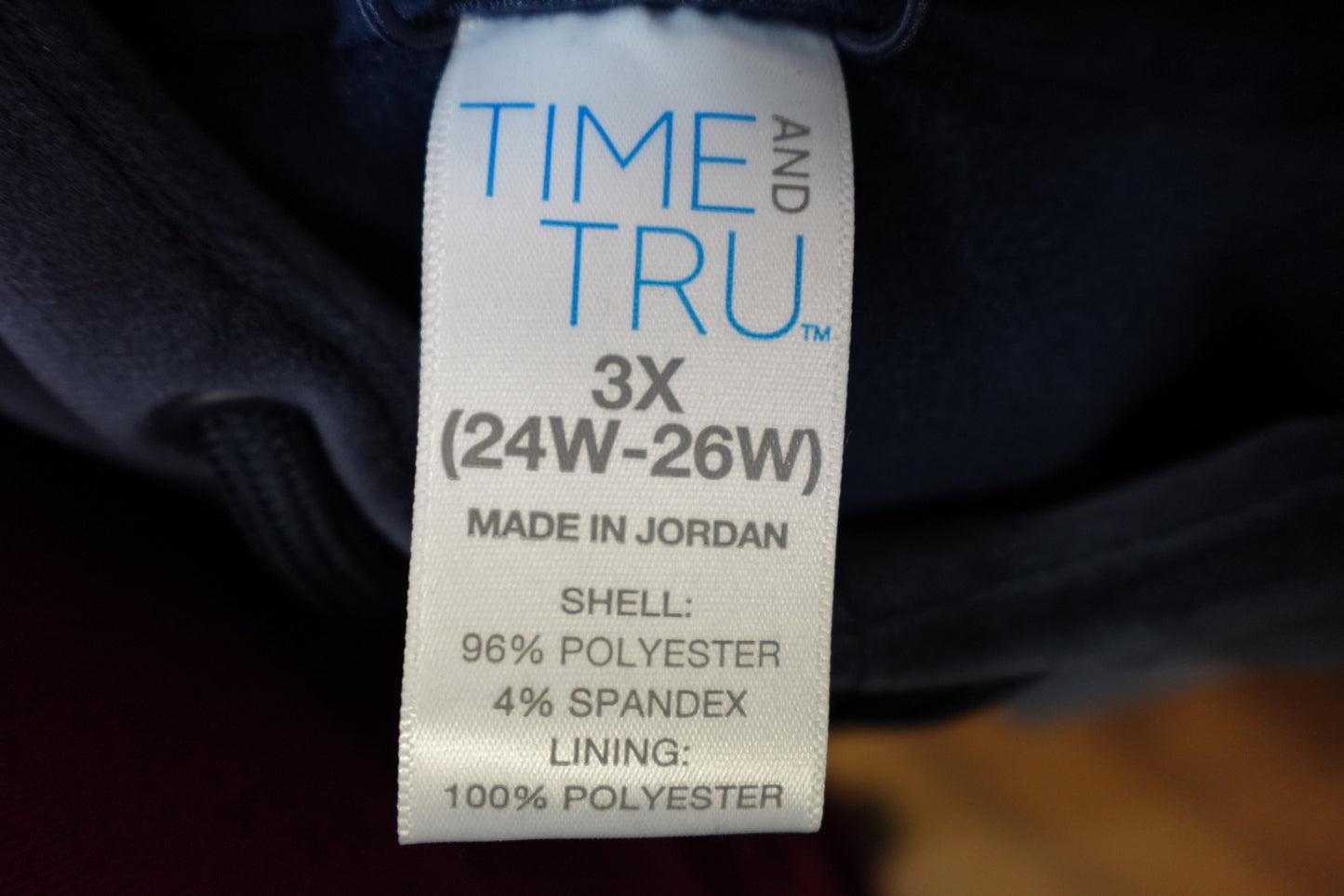 Time And Tru, Hoodie, 24W/26W