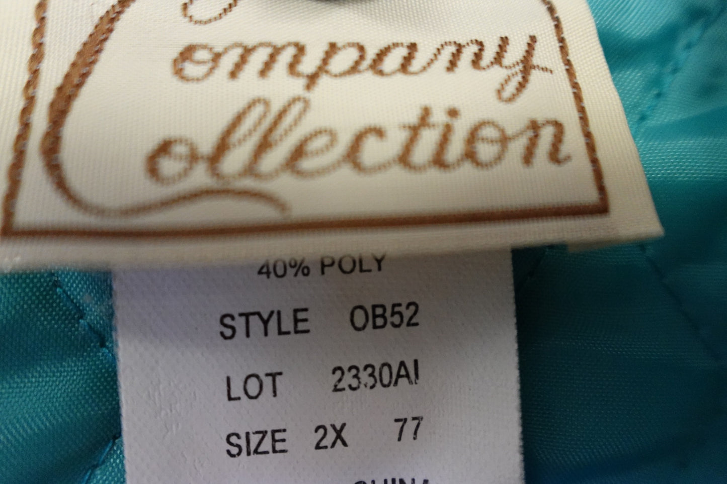 Company Collection, Vest, 2X
