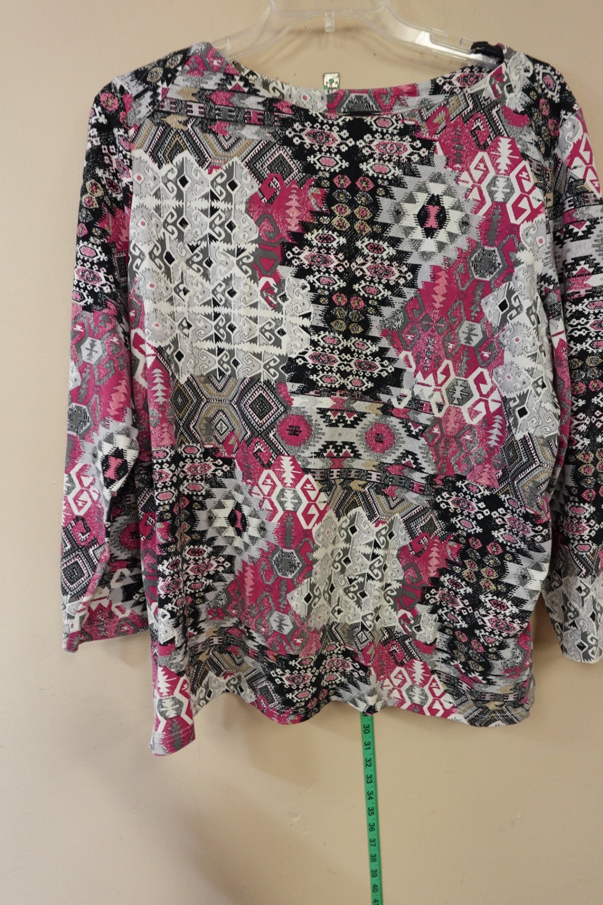 Links, Long Sleeve Top, 1X