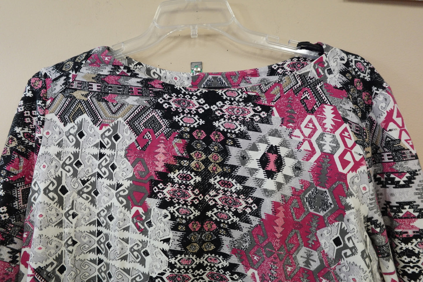 Links, Long Sleeve Top, 1X