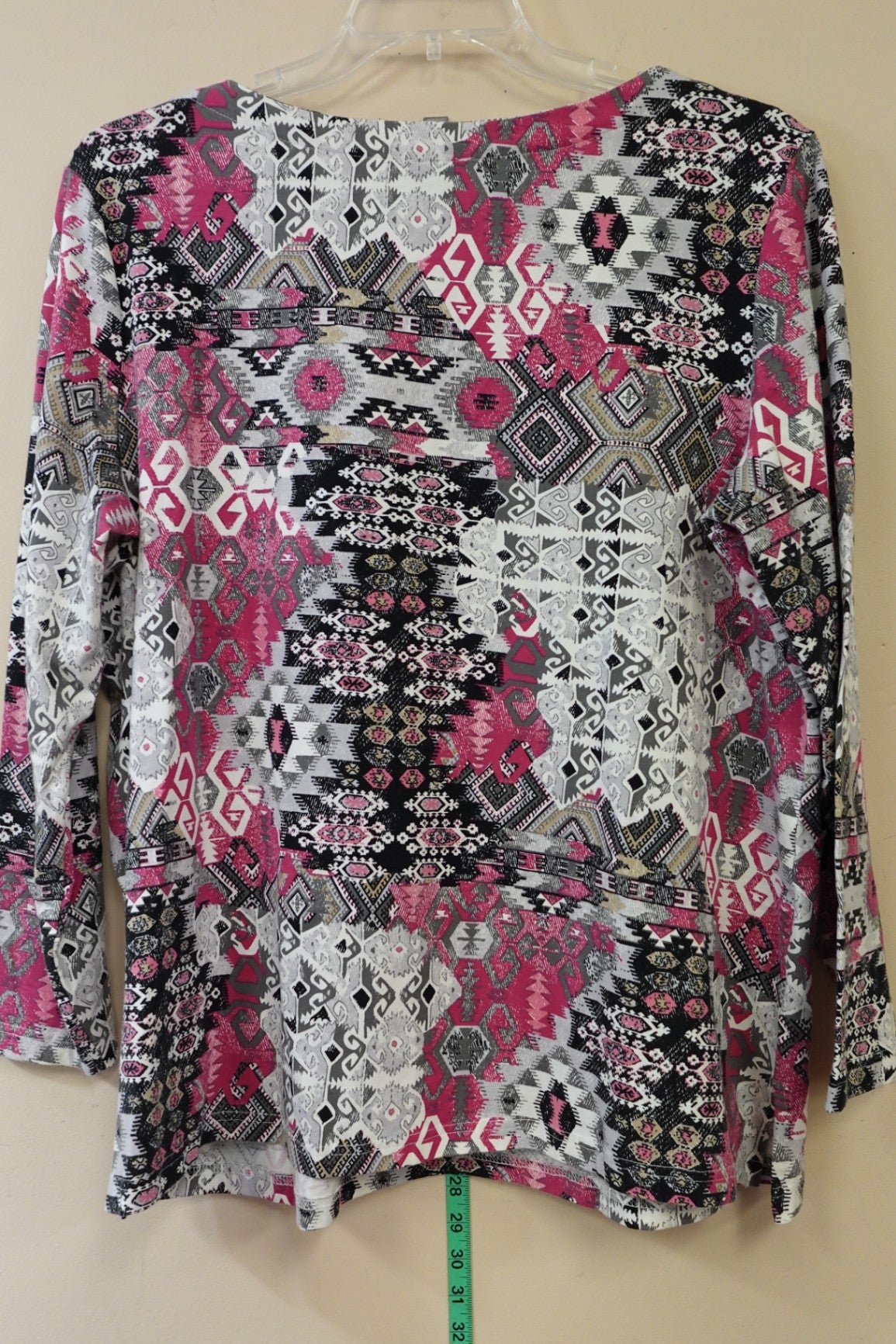 Links, Long Sleeve Top, 1X