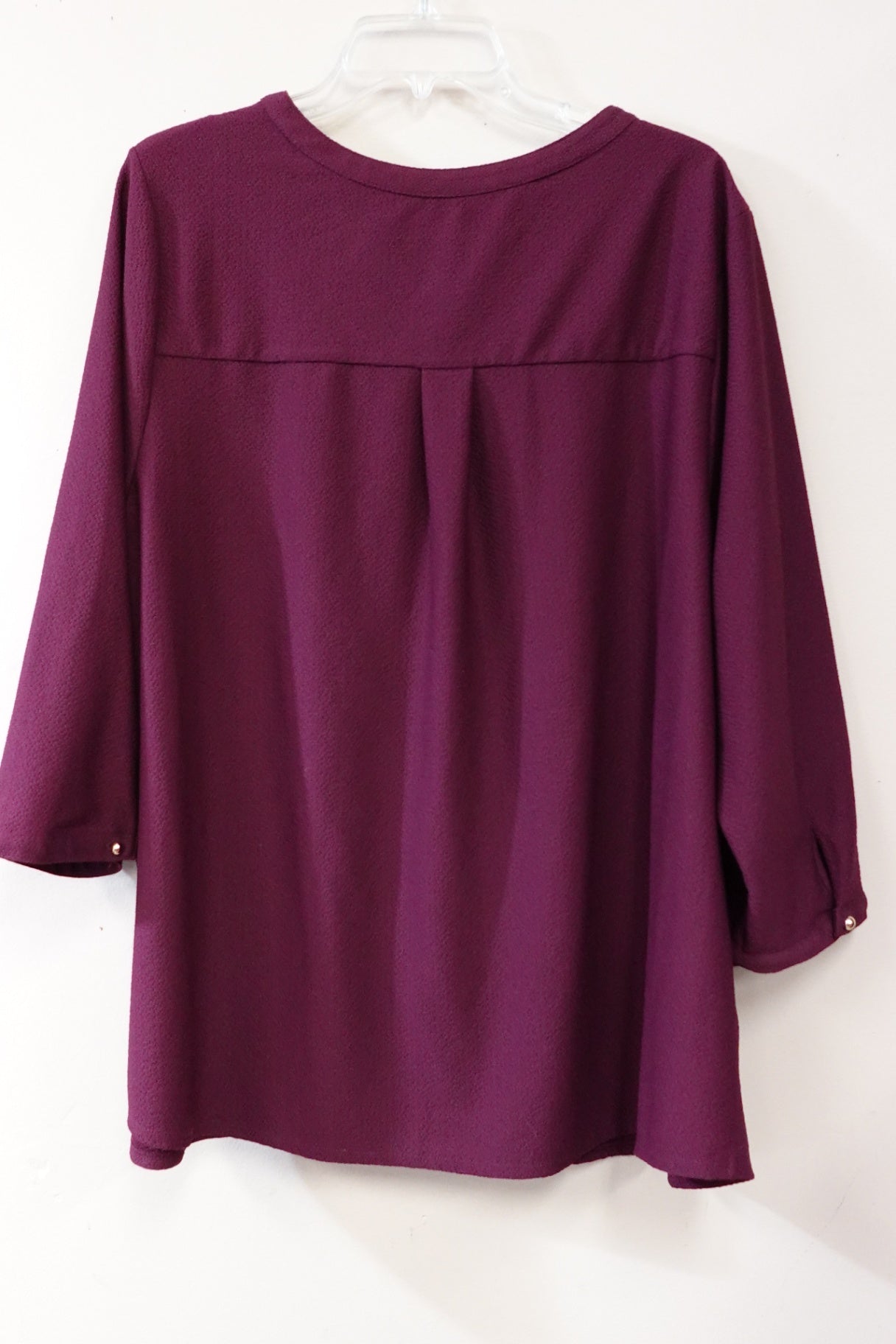 CROFT & BARROW, 3/4 Sleeve Tunic, 3X