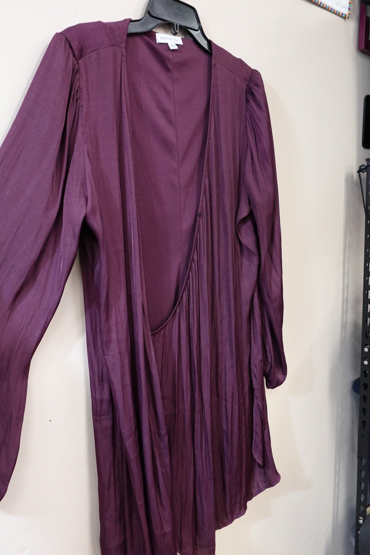 Socialite, Long Sleeve Blouse, Large