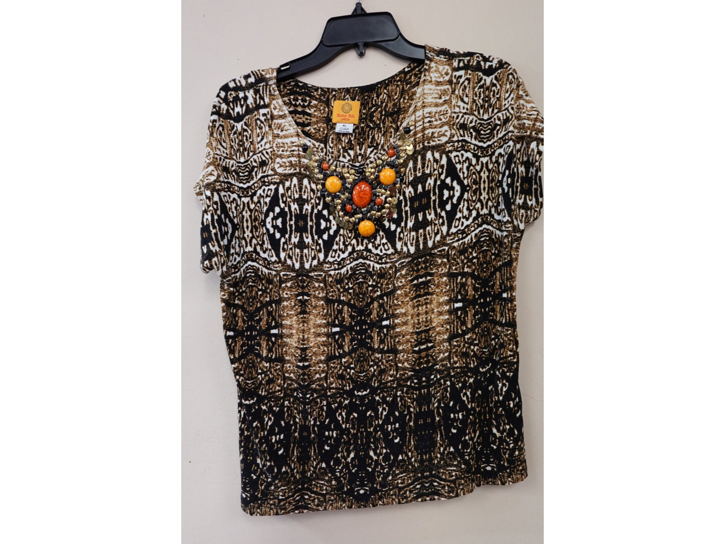 Ruby Rd., SHORT SLEEVED TOP, PL