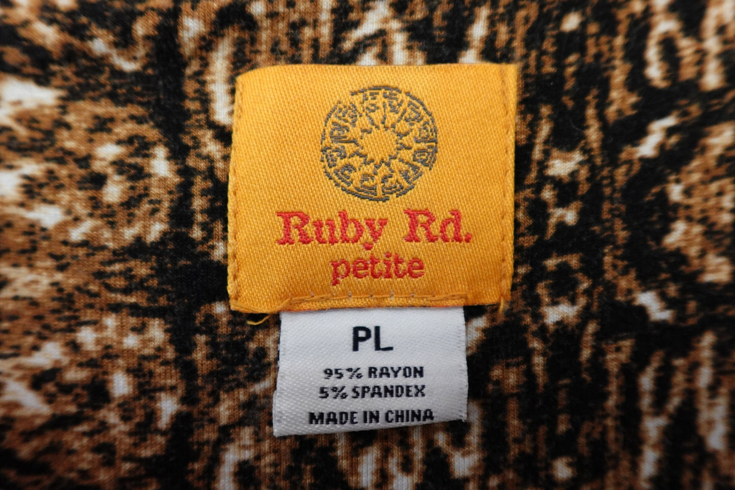 Ruby Rd., SHORT SLEEVED TOP, PL