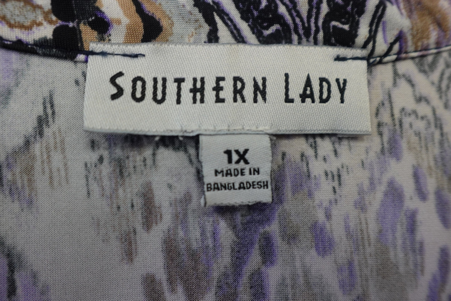 Southern Lady, SHORT SLEEVED TOP, XL (1X)