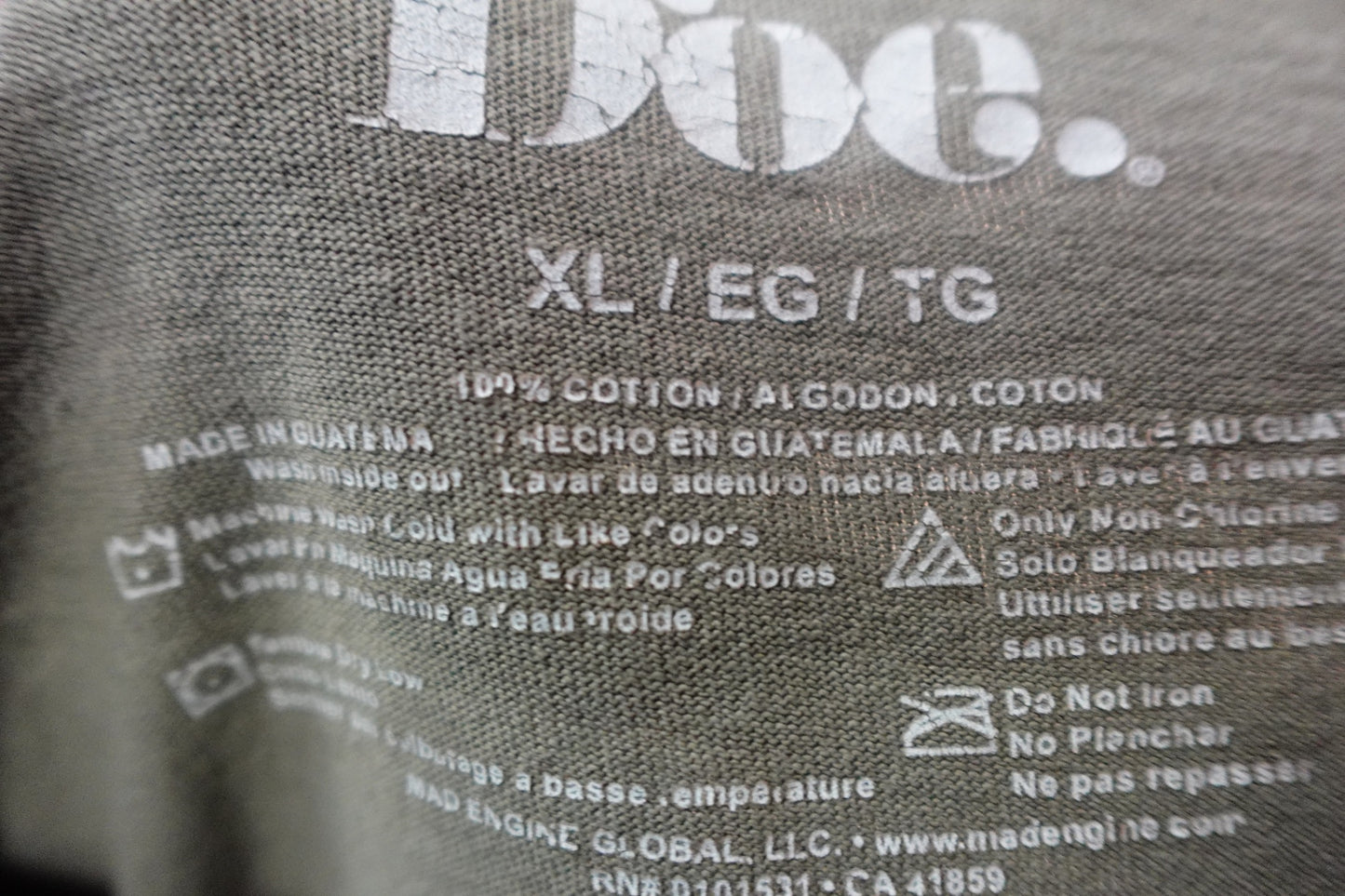 Doe., Cropped T-Shirt, XL