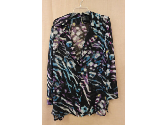 BISOU BISOU, Long Sleeve Shirt, Large