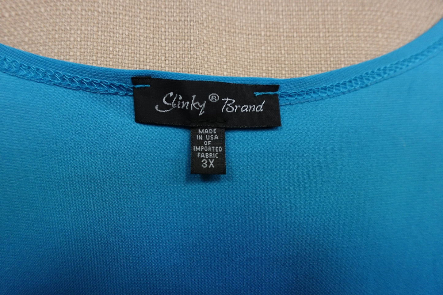 Slinky Brand, Short Sleeve Top, 3X