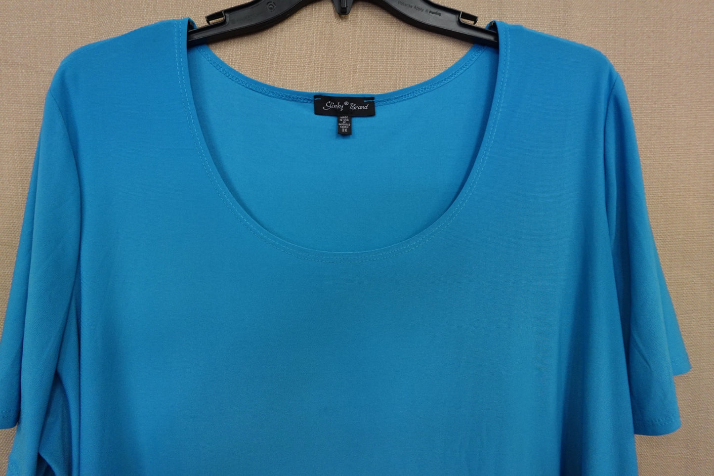 Slinky Brand, Short Sleeve Top, 3X