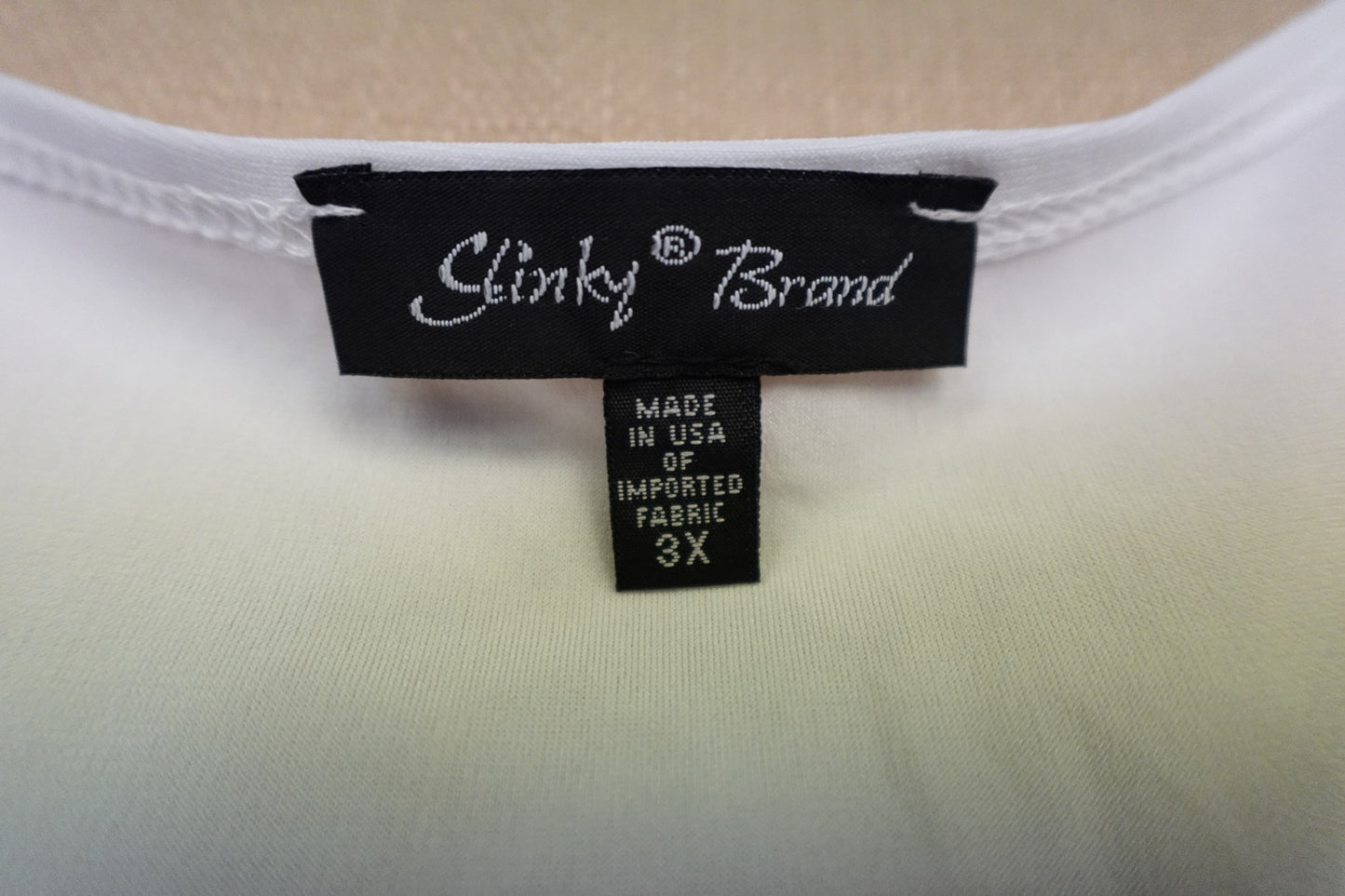 Slinky Brand, Short Sleeve Top, 3X