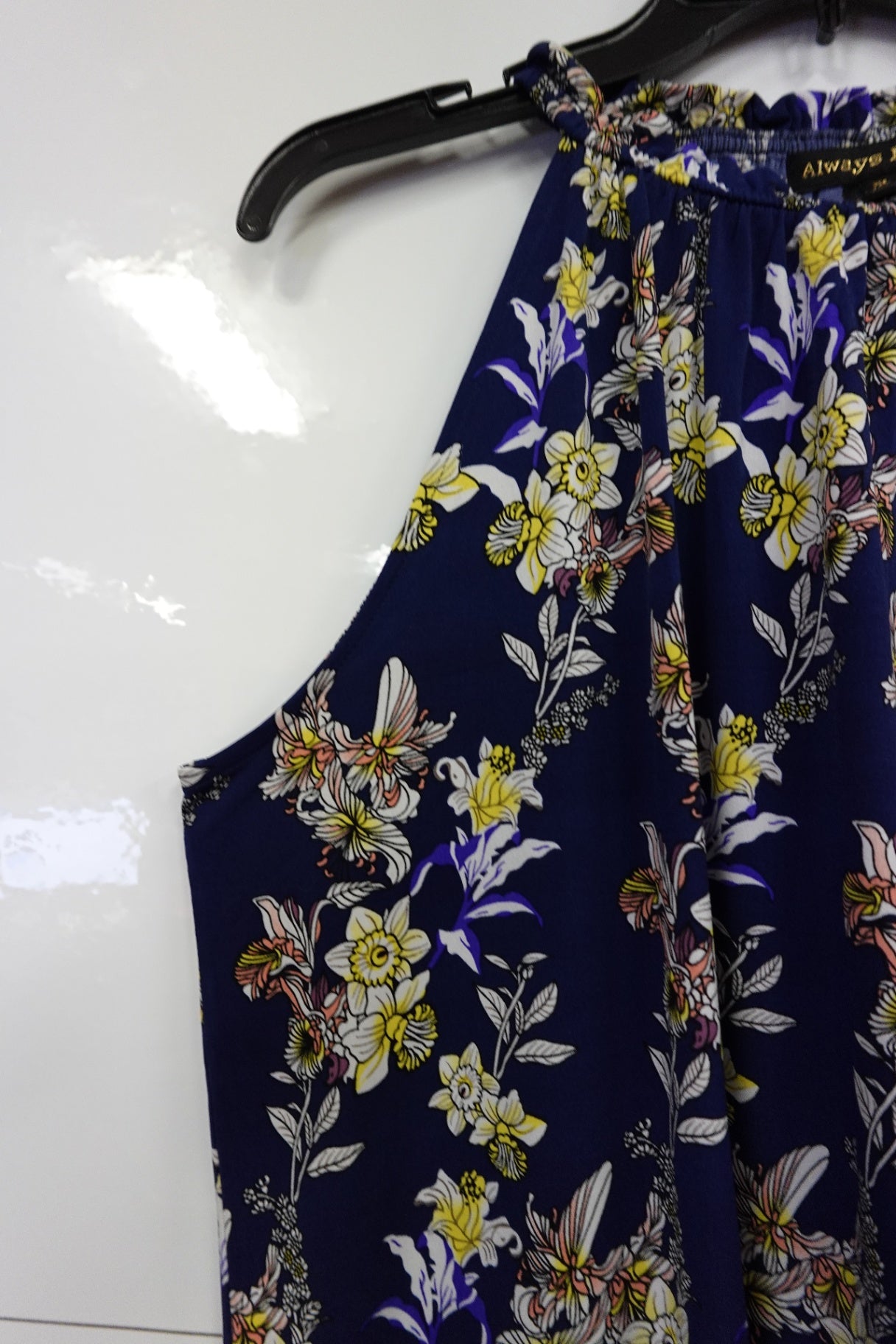 Always Indigo, Sleeveless Blouse, , Condition: Very Good