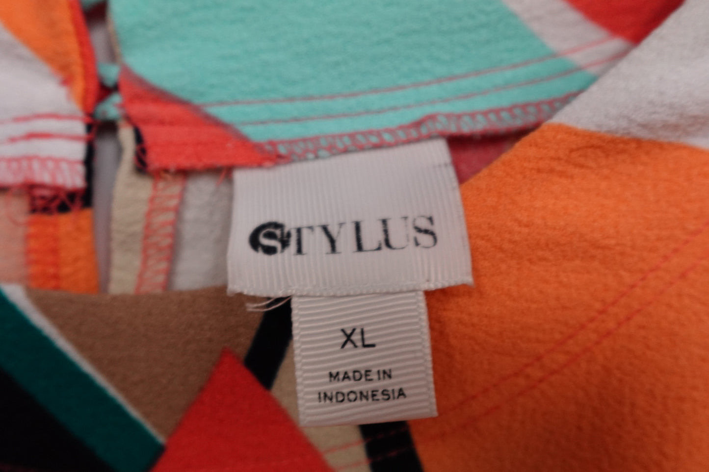 Stylus, 3/4 Sleeeve Tunic, XL