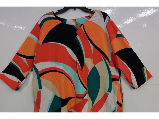 Stylus, 3/4 Sleeeve Tunic, XL