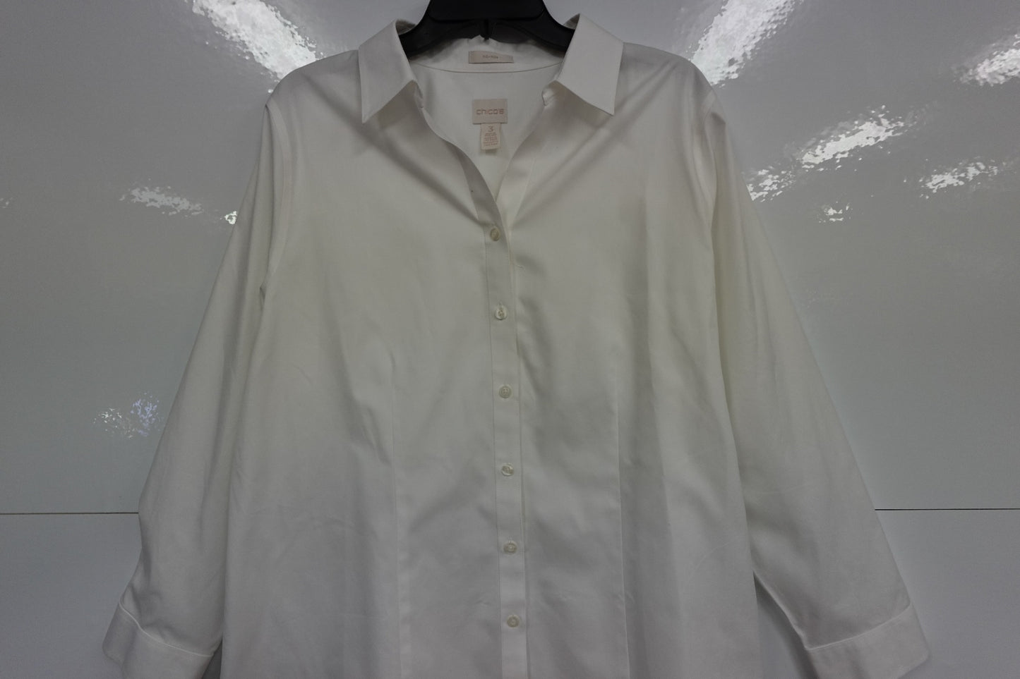 Platinum Chicos, Long Sleeve Blouse, XL (Chicos 3)