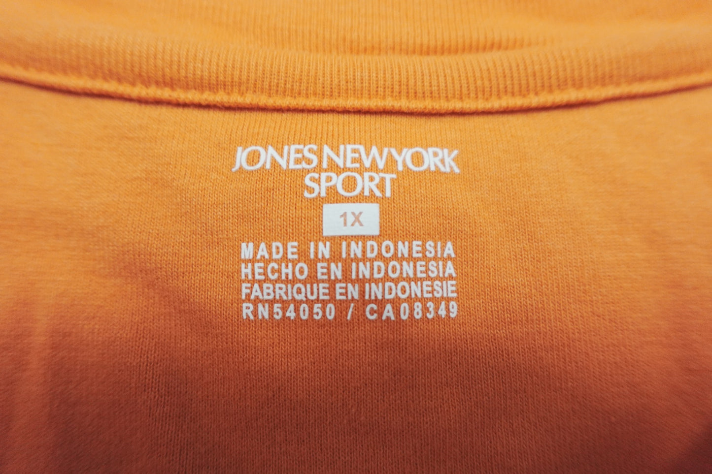 JONES NEW YORK, 3/4 Sleeve Shirt, 1X