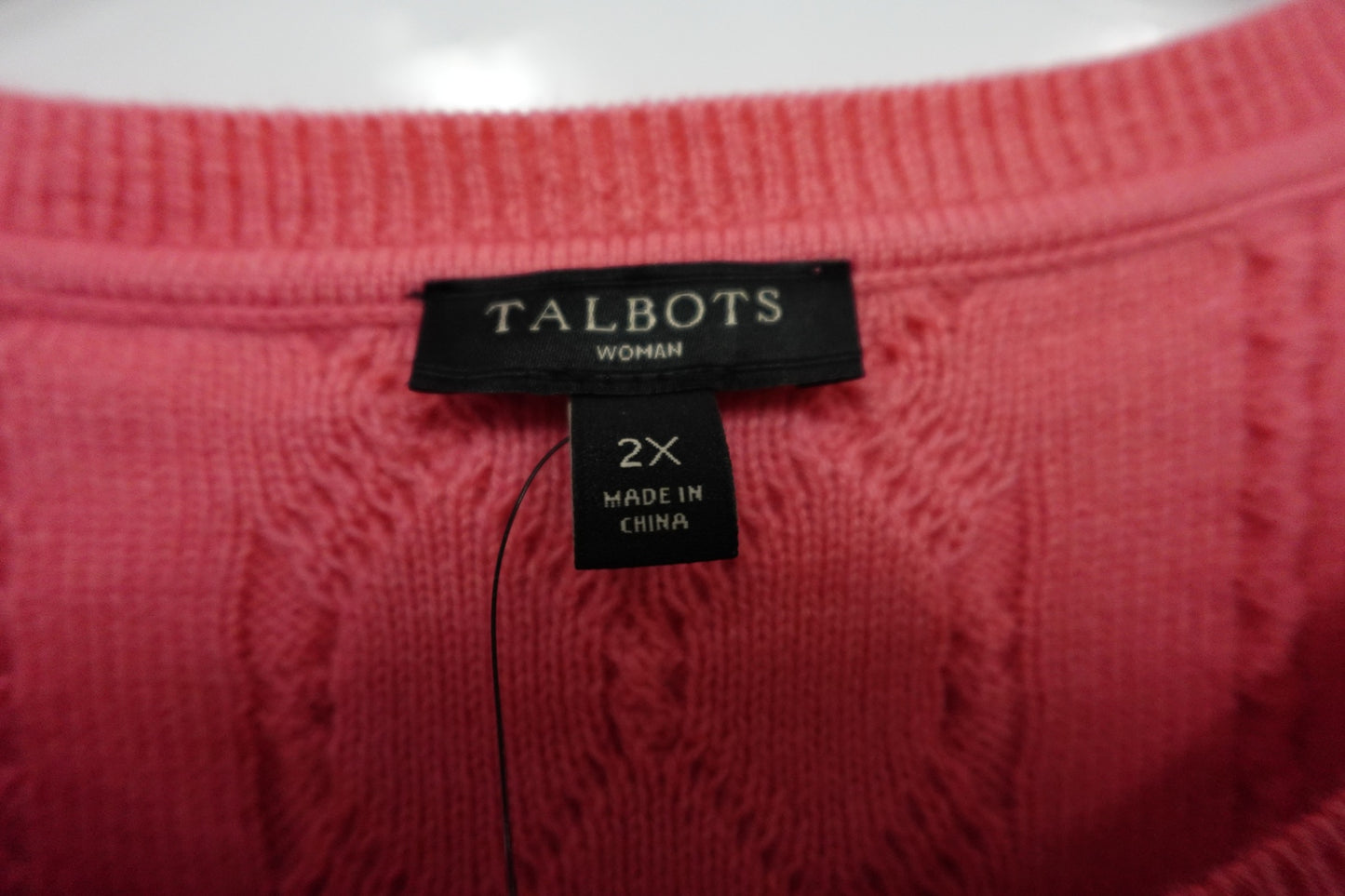 Lands' Talbots, Long Sleeve Sweater, 2X