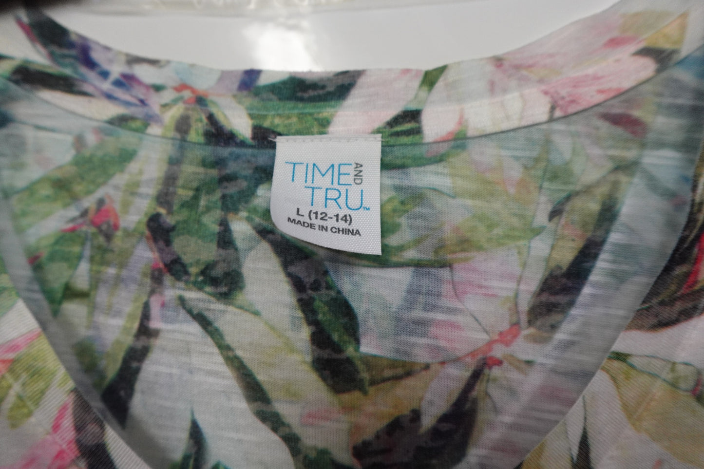 Time and Tru, SLEEVELESS TOP, 12/14