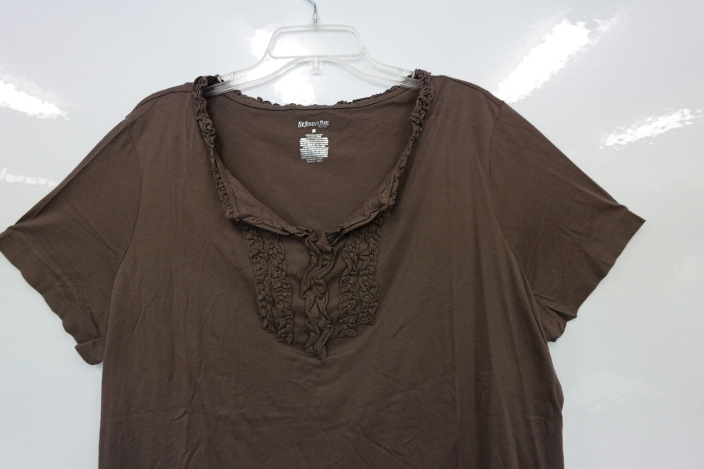 St Johns Bay, Shorts Sleeve Top, 3X