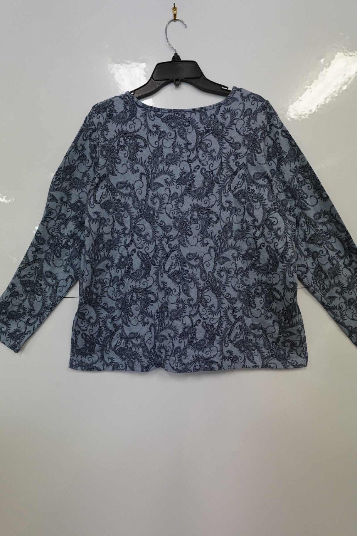 CROFT & BARROW, Long Sleeve Top, 2X