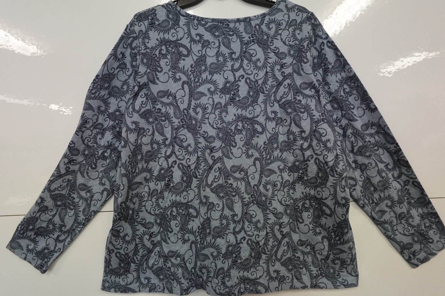 CROFT & BARROW, Long Sleeve Top, 2X