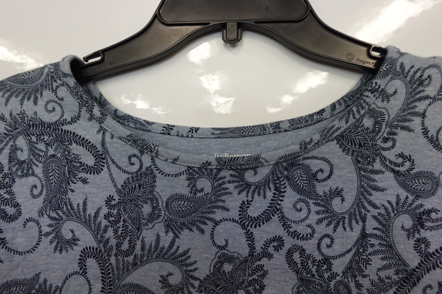 CROFT & BARROW, Long Sleeve Top, 2X