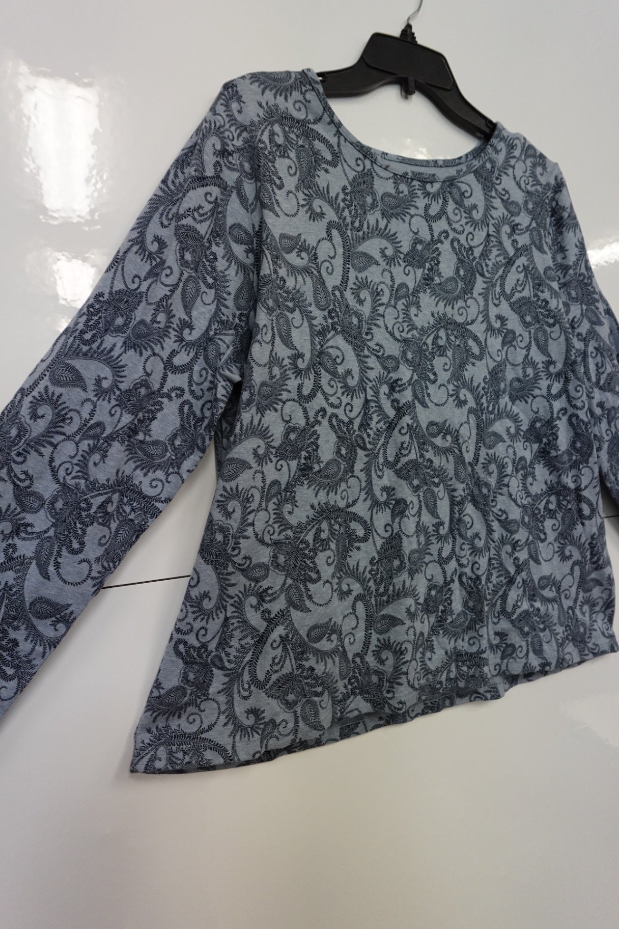 CROFT & BARROW, Long Sleeve Top, 2X