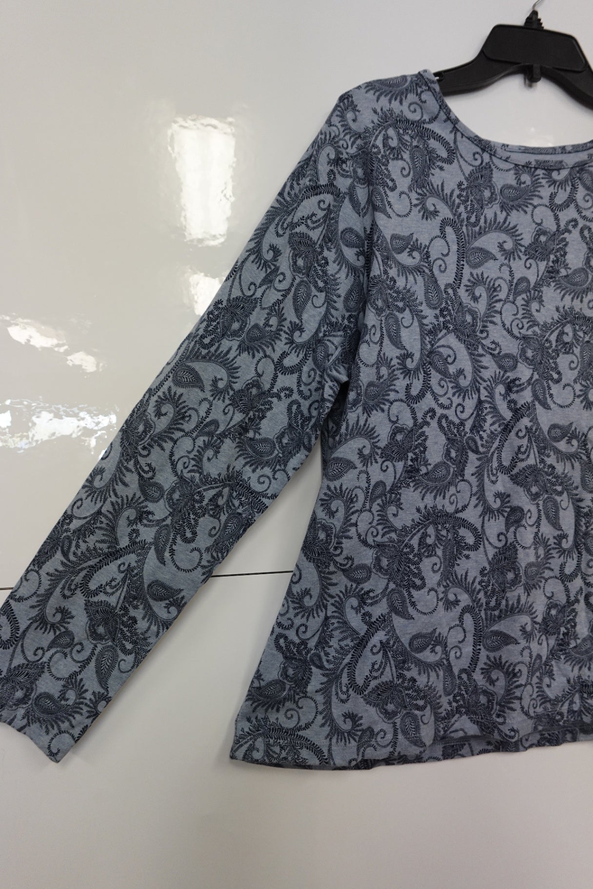 CROFT & BARROW, Long Sleeve Top, 2X