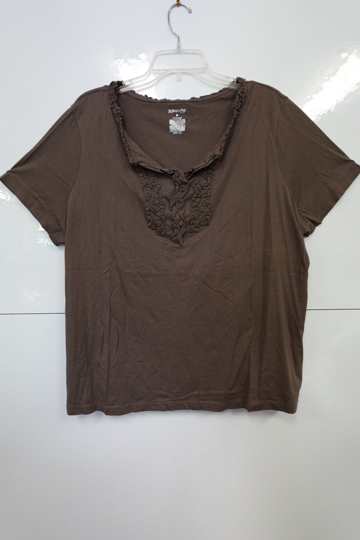 St Johns Bay, Shorts Sleeve Top, 3X
