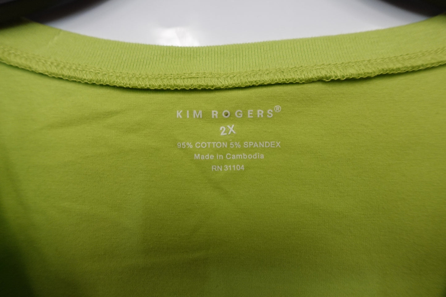 new, kim rogers, T-Shirt Shorts Sleeve, 2XL
