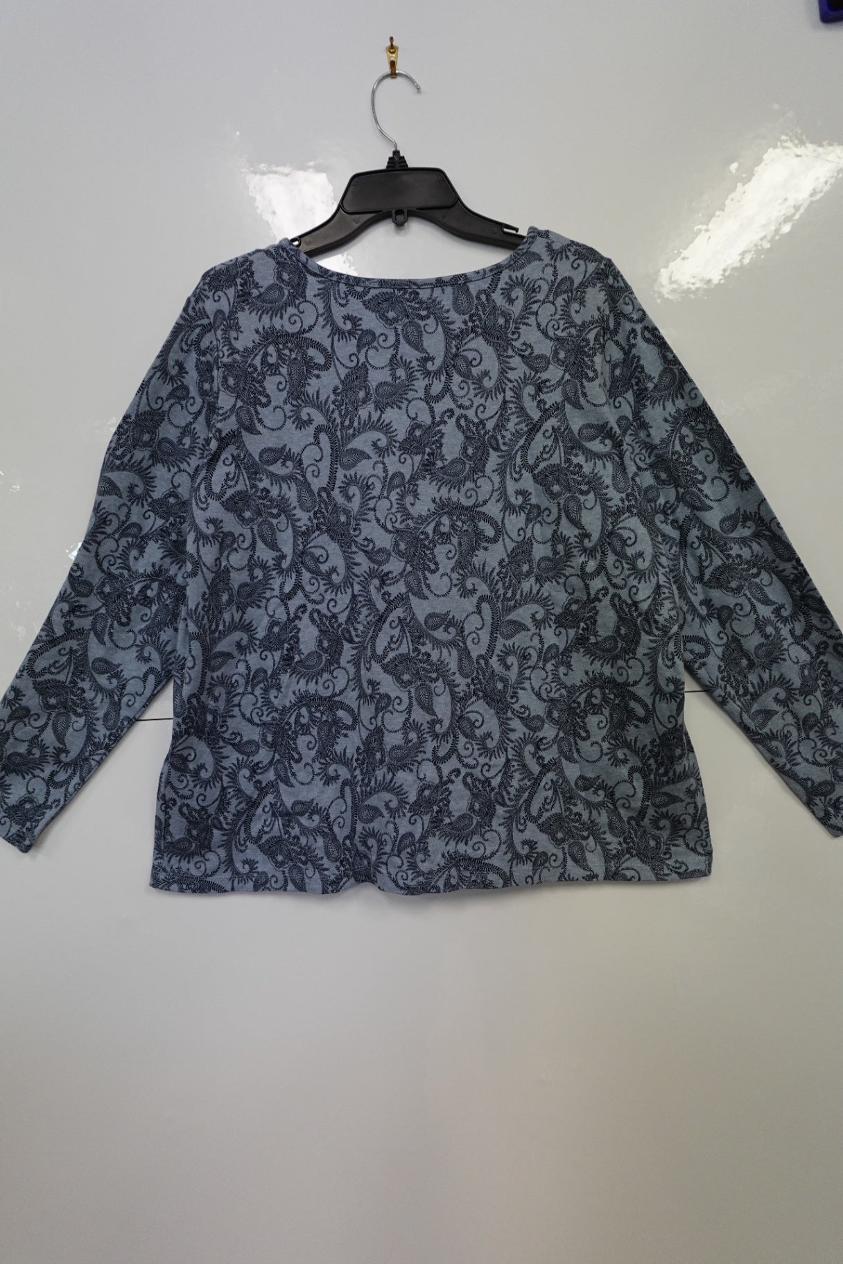 CROFT & BARROW, Long Sleeve Top, 2X