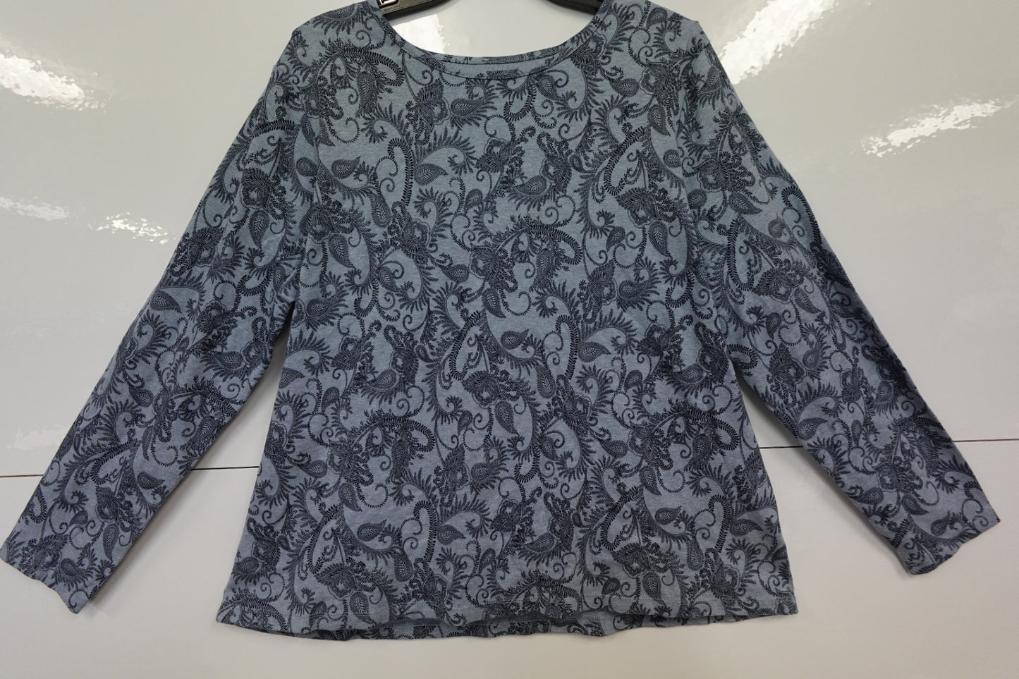 CROFT & BARROW, Long Sleeve Top, 2X