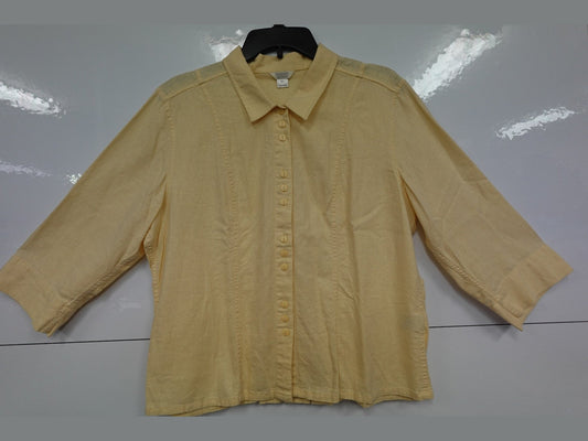 Christopher Banks, 3/4 Sleeve Top, XL