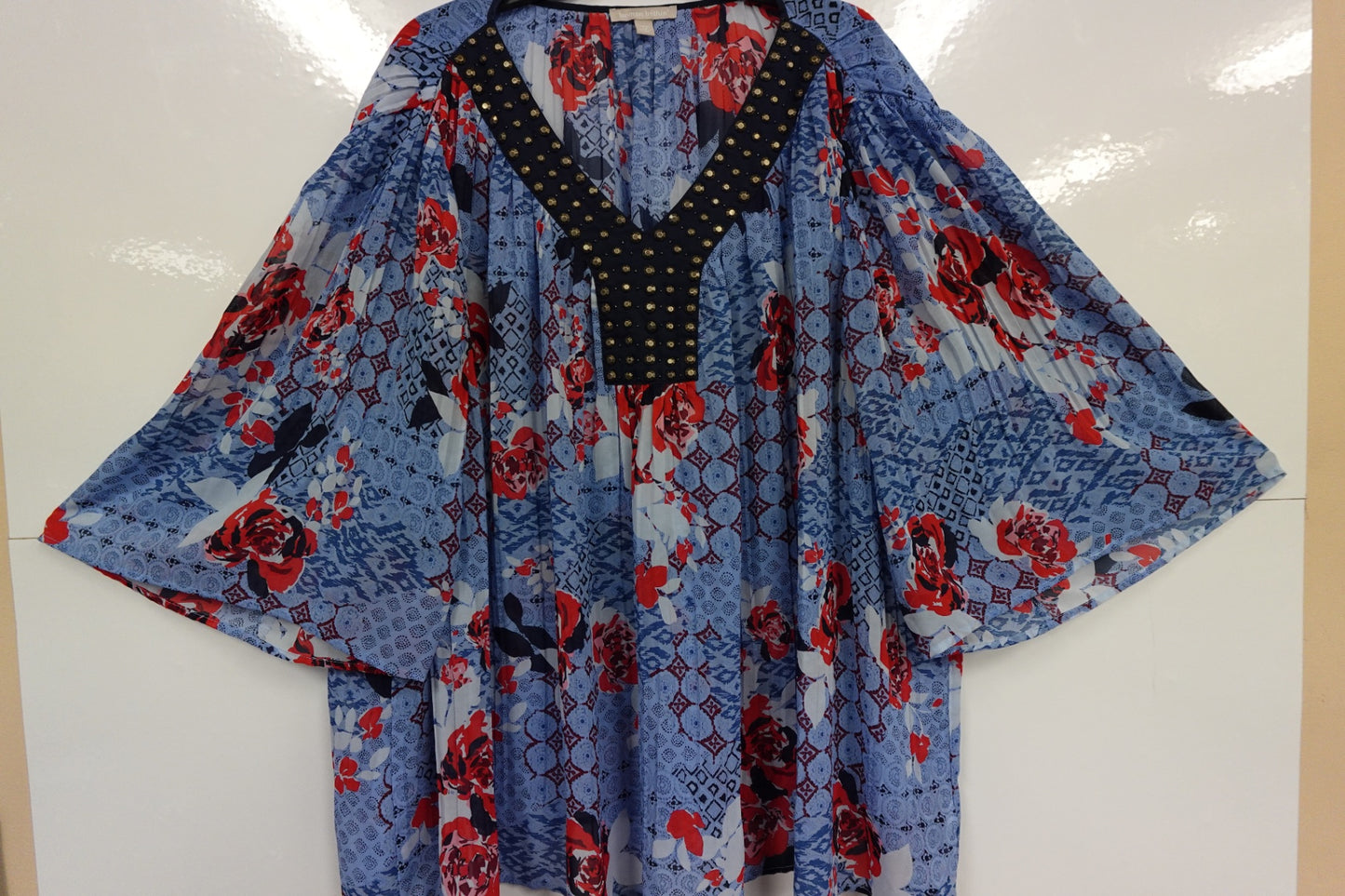 Woman Within, 3/4 Sleeve Tunic, 26/28