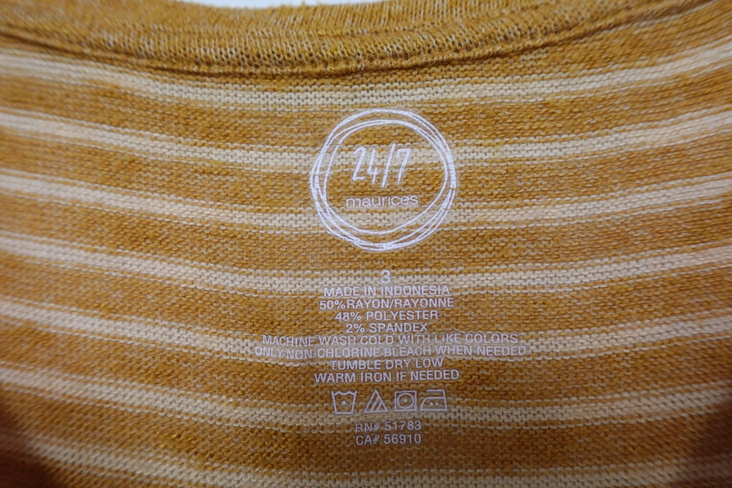 Maurices 24/7, T-Shirt Shorts Sleeve, 3X