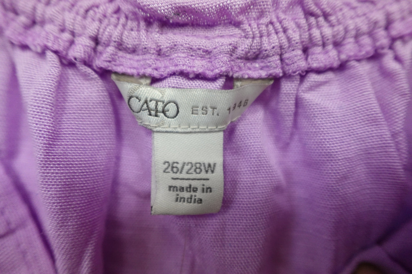 Cato, Short Sleeve Blouse, 26/28W