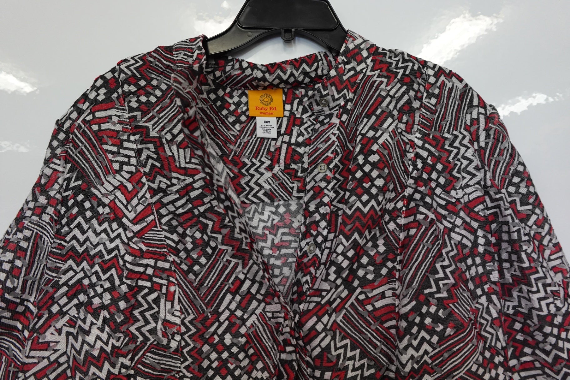 Ruby Rd., Long Sleeves Top, 18W