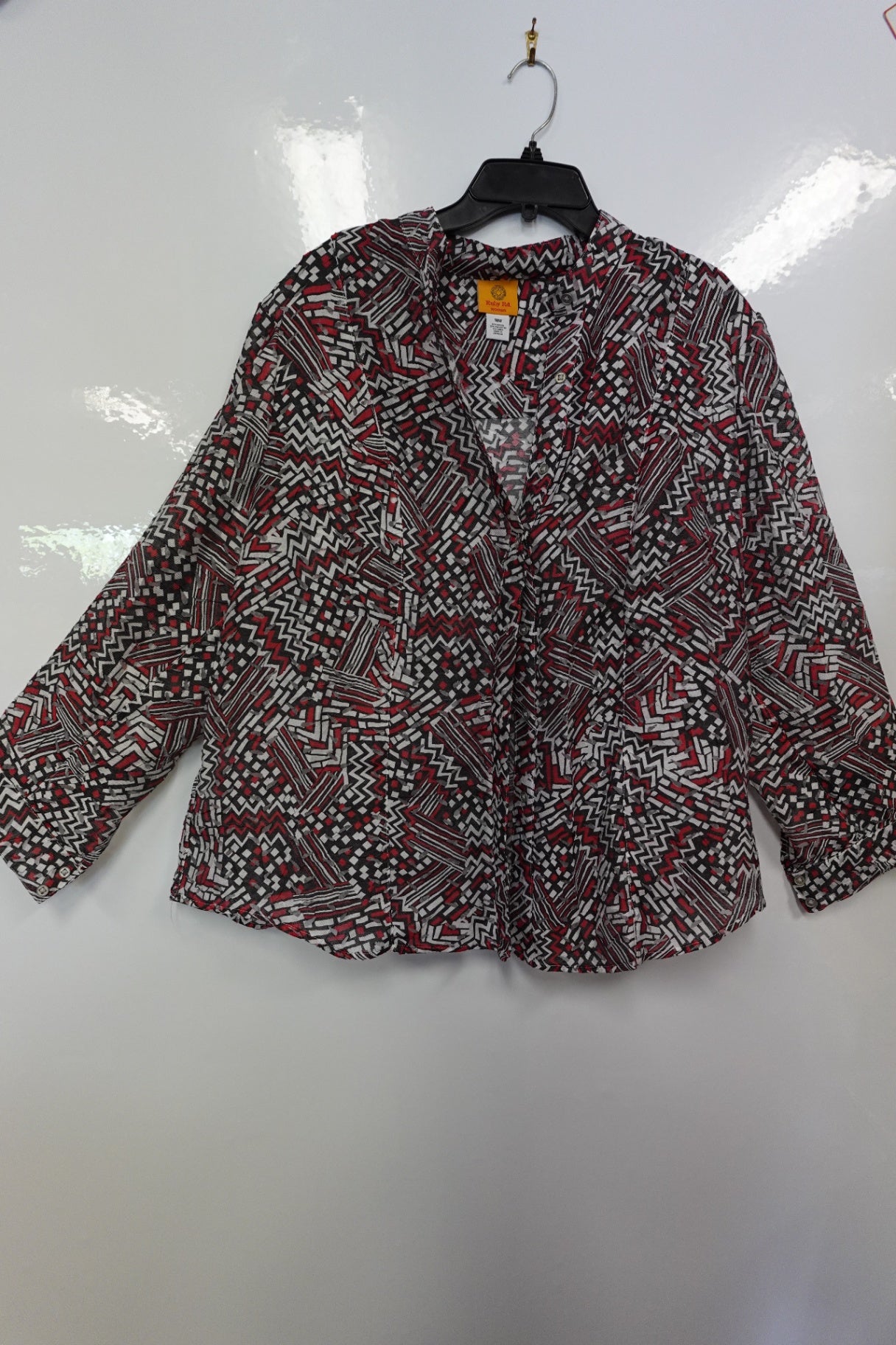 Ruby Rd., Long Sleeves Top, 18W