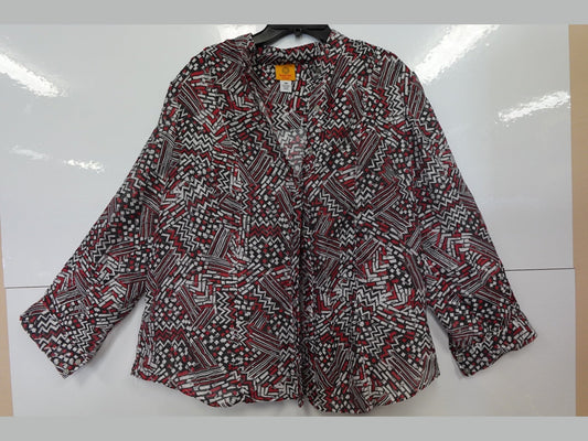 Ruby Rd., Long Sleeves Top, 18W