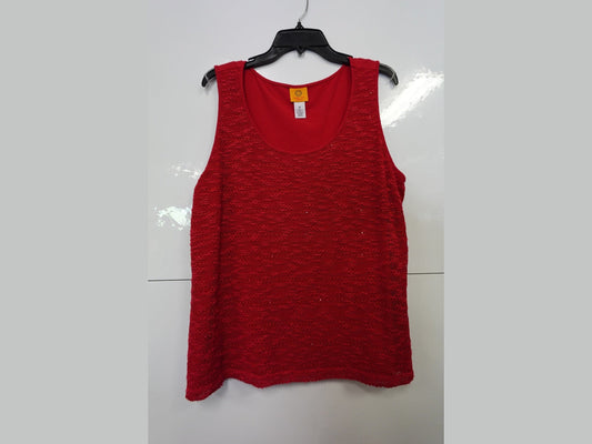 Ruby Rd, Sleeveless Top, XL/2X (1X)