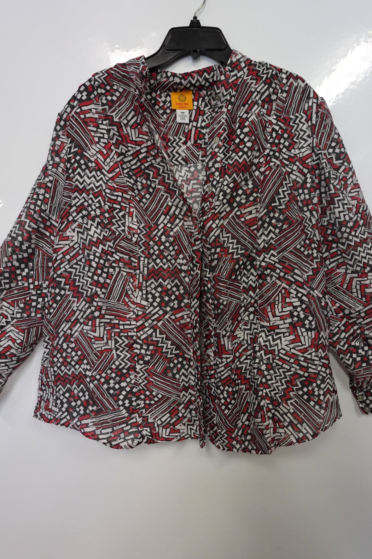 Ruby Rd., Long Sleeves Top, 18W