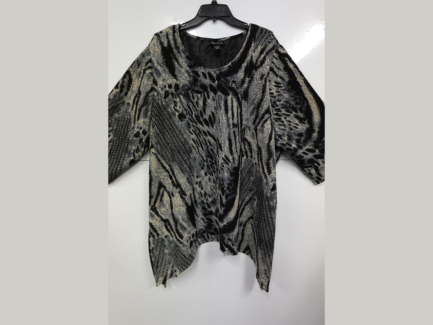 Maggie Barnes, 3/4 SLEEVE TOP, 4X